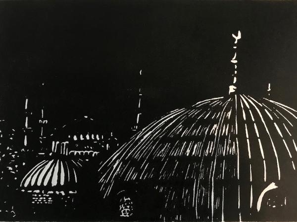 Istanbul Rooftops (Private collection)