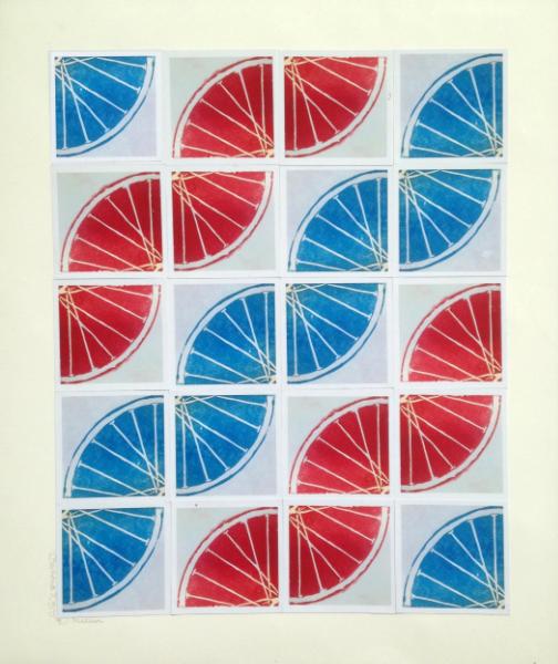 13 Freewheelin' THIRTEEN (Red/blue 4sqx5sq)