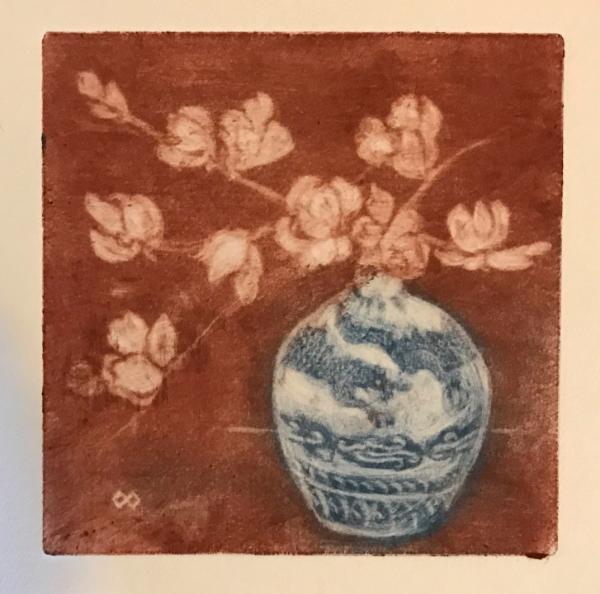 Good spirits (sepia) Mezzotint