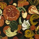 *Gorgeous Gourds. lino-cut, reduction (Limited edition of 8)