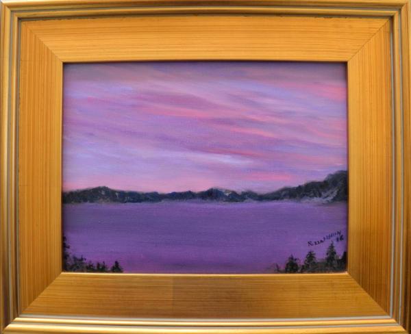 *Crater Lake Sunset 9x12 (private collection)