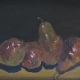 *Quartet (Red Pears) 12"x16"