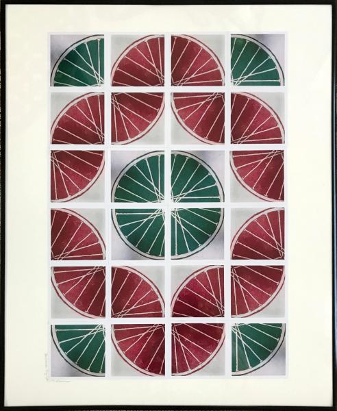 25 Freewheelin' TWENTY FIVE (red/green 4x6 sq)