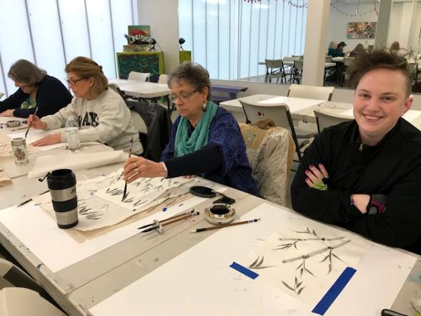 AFAS Brush painting Workshop