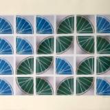 21 Freewheelin' TWENTY ONE (blue-green 4x6 sqs)