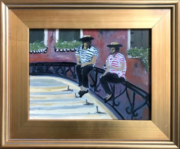 Taking a Break (Gondoliers)  (not available)