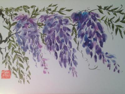16x20" Wisteria Vine (available) 16x20" Wisteria Vine (available)