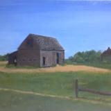 Martha's Vineyard Barn, 16"x20" (available)