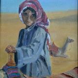 * Our Camel Guide (Bedouin Boy/Egypt) 12"x 9" (available)