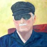 Bruce in Greek Cap (private collection)