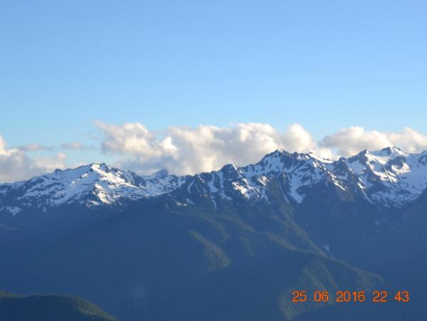 Snow Peaks, Olympic Peninsula