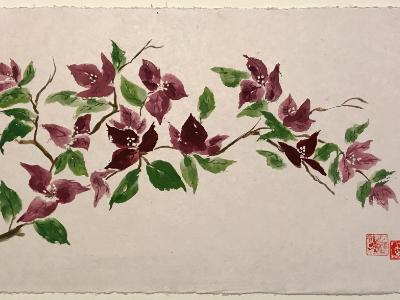 20x28" Bougainvillea (available)