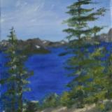 *Bluer than Blue: Crater Lake 9x12