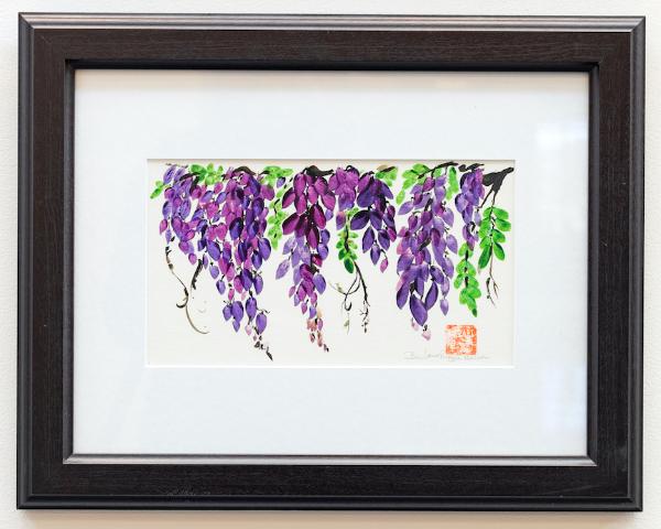16x12" Wisteria in Sunlight, available only through Artfolios