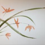 20x16"  Mt.  Flowers,gold five (sold/private collection)