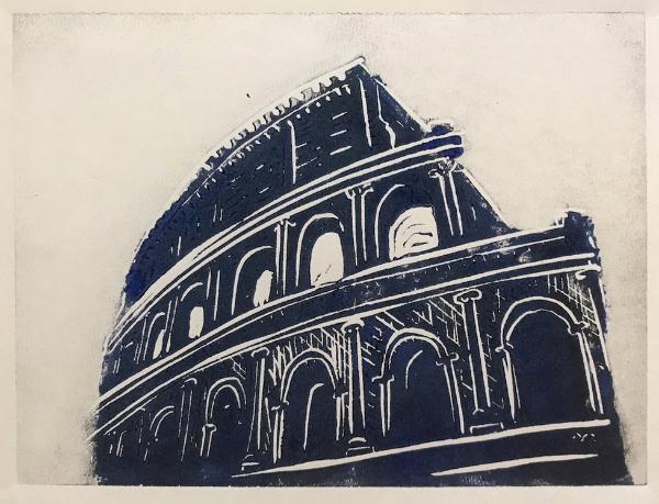 Colosseum blue/black