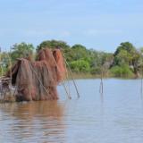 Fishing Net Drying (Cambodia)