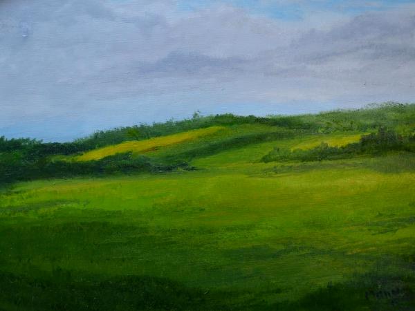 *Patch of Yellow 12"X16"(available)