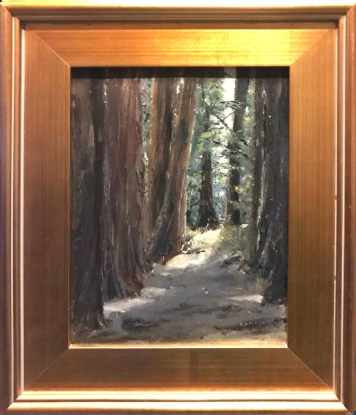 *Redwood Path, Strout Grove 12 x9 (available)