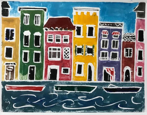 Welcome Home         (Burano )(6x9)