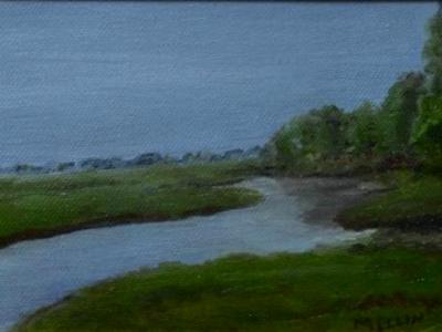 *Marshland(Cape Cod) 5x7 (private collection)