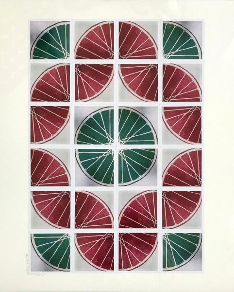 25 Freewheelin' TWENTY FIVE (red/green 4x6 sq)