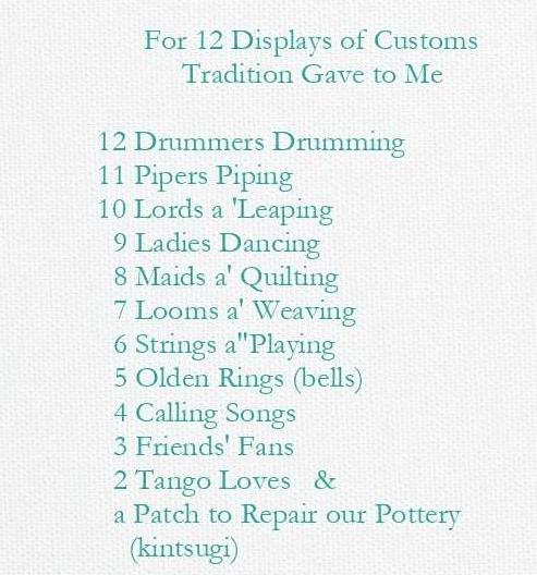12 Displays of Customs
