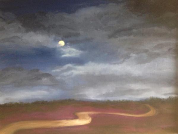 Ribbon of Moonlight, 18"x24" (private collection)