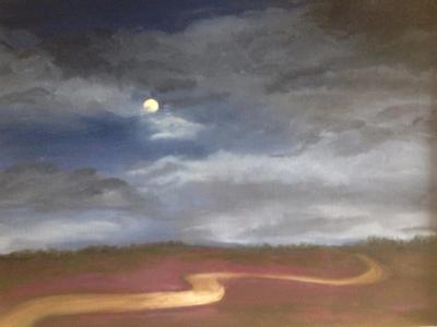 Ribbon of Moonlight, 18"x24" (private collection)
