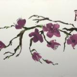 12x16" Plum Blossom  (available)