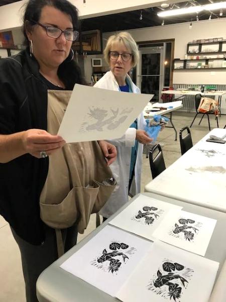 Yadkin Print workshop