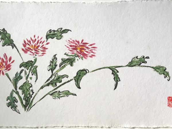 Garden Dahlias 20x28 (available)