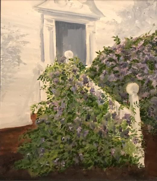 *Front Door Wisteria 16"x12" (available)
