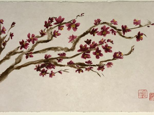 Blossom Branch 20x28 (private collection)