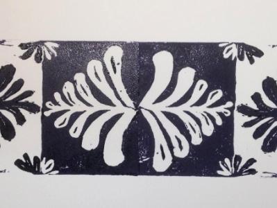 *Tree of Life Print 1 lino-cut