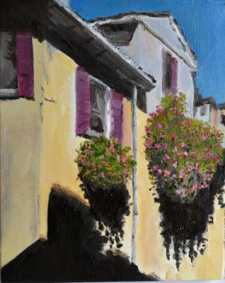 Flowers, Venice 10"x8" (sold/NFS))