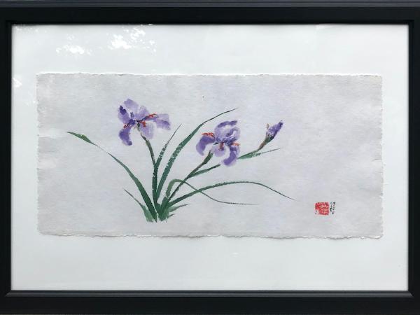 20x28" Iris Pair (available)