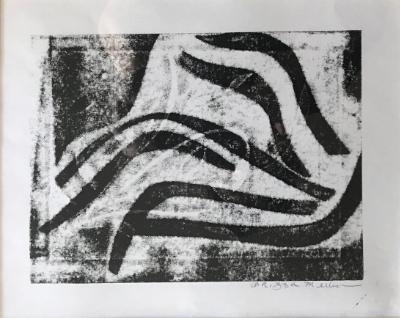 Ambiguity monotype 11x14" Ambiguity monotype 11x14"